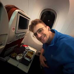 1er avion, 9h de vol, j'ai moins bien dormi que dans mon lit