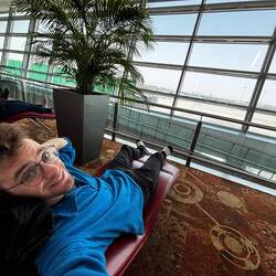 Petite sieste à New Delhi avant de repartir