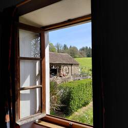 View from the lounge looking across to the terrace