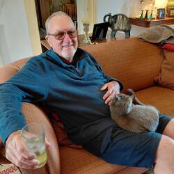 The cat whisperer does it again