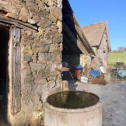 And its offset by the very simple spring that flows constantly