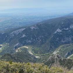 Die Flussschleife des Nestos