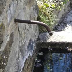 Here's the fountain!