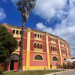 Die Stierkampfarenen in Spanien sehen alle ähnlich aus.