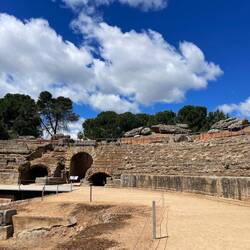 Gleich nebenan: die Arena, Ort für Gladiatorenkämpfe