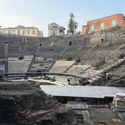 Antikes Amphitheater der Griechen