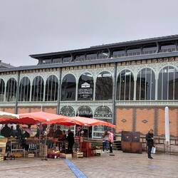 Outside Les Halles Centrale, Limoges