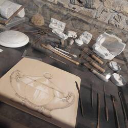 A history of the porcelain making process was fascinating