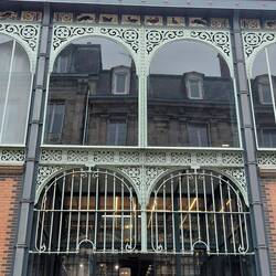 Windows reflected in windows