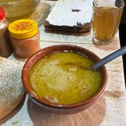 Bissara at it‘s best für 7 DH von Chefkoch Mohammed 🤤