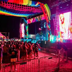 Noch ein Blick auf das Pride Festival im Lumus Park