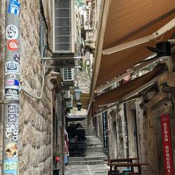 6 . Gasse vom Pile-Tor aus nach Norden