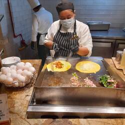 Frühstück heute vom Buffet...das an Auswahl nicht mehr zu überbieten ist