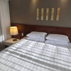 Bett ist sehr groß und bequem