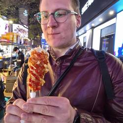 Potato Cheese Corn Dog