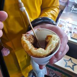 Hotteok. Eine Art süßer Pancake