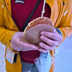 Frische Stroopwaffel. Kennen wir besser.