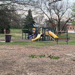 Nice playground for the kids.