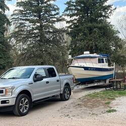 C-Traveler backed into our campsite