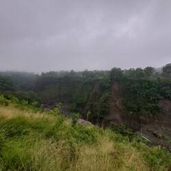 Hier hätte man den Merapi sehen können