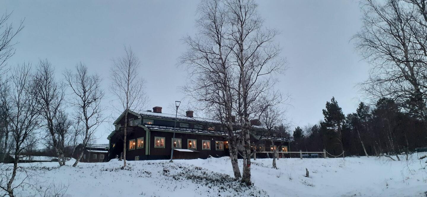 Die Fjellstation in Saltoloukta ist etwas größer und bereits viele Jahre in Betrieb