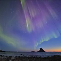 So liebe ich das Polarlicht