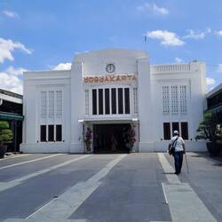 Der Bahnhof von Yogjakarta