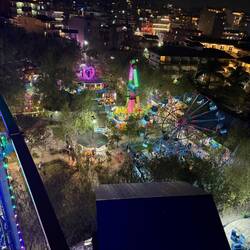 Der Freizeitpark von oben
