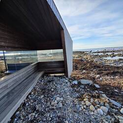 Eigenwillige Beobachtungshütte