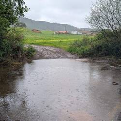 Wir haben dafür unseren ganz eigenen "Stausee" gefunden.