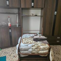 Mein Klappbett bei Rosario:)