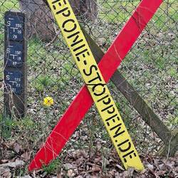 Protest an vielen Stellen hier in der Region