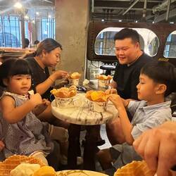 Ice cream before dinner