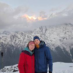 Die ersten Sonnenstrahlen