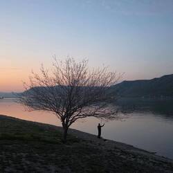 Abendstimmung an der Donau...