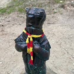 Bilystok-Bären, 16 sind es insgesamt auf einem Touristikpfad