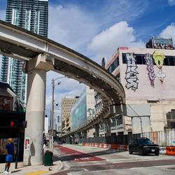 Die Strecke des Metromover
