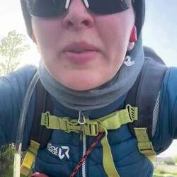 und meine Nase war nur noch am Laufen...