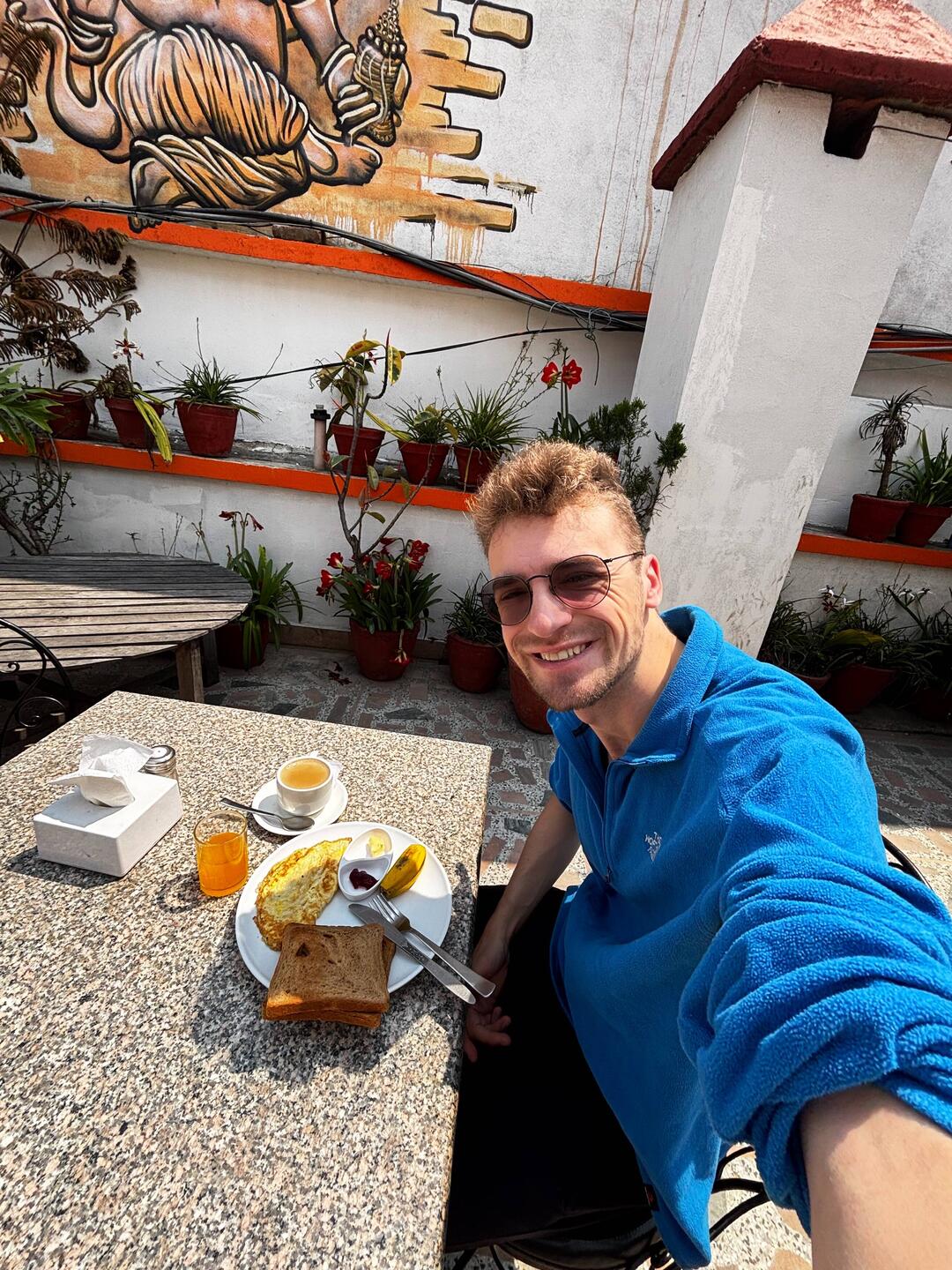 Petit dej au soleil ☀️