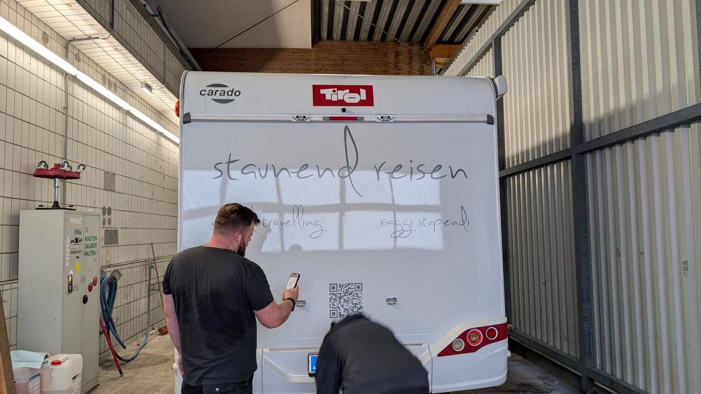 Letztes Handanlegen in der Werkstatt und der Balu' schnurrt wieder