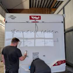 Letztes Handanlegen in der Werkstatt und der Balu' schnurrt wieder