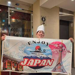 Ren, unser eigener Koch und Bedienung