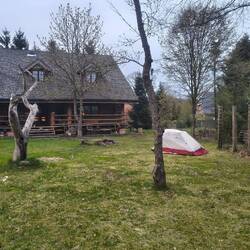 Camping im Garten bei TrailAngel