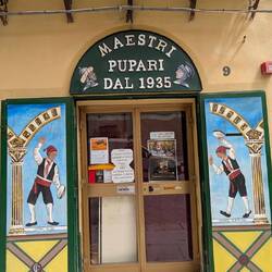 Das berühmte Puppentheater von Palermo: Leider geschlossen