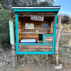 Heute gab es leider keine frischen Eier.