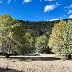 Mein neues Zelt ist super! 😍 Heute bin ich wieder ganz alleine im Nirgendwo.