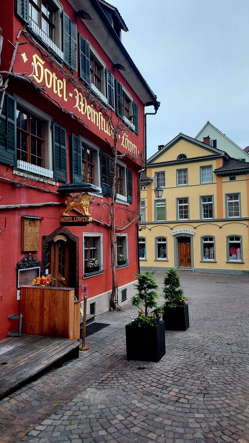 Morgens um 7.30h in Meersburg