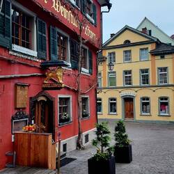Morgens um 7.30h in Meersburg