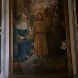 Cappella laterale lasciata al buio