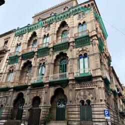 Eins der schönsten Häuser in Catania